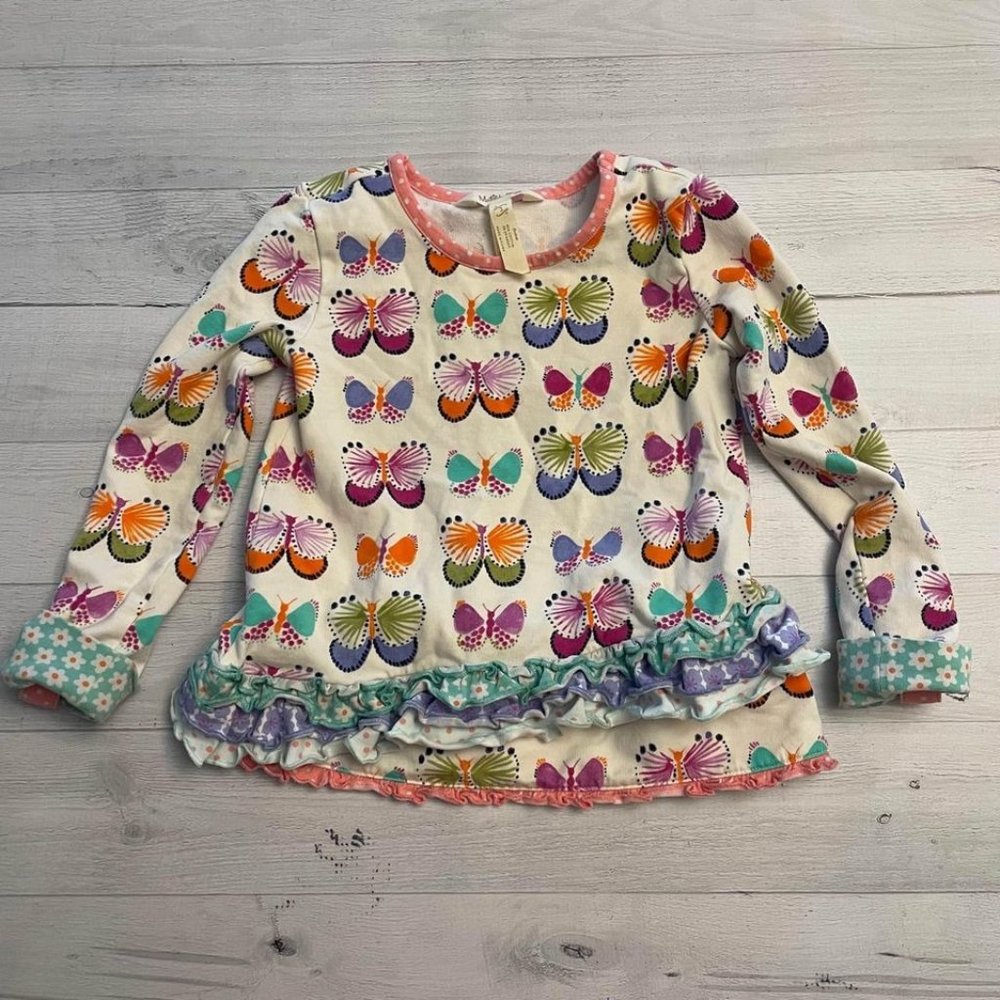 Matilda Jane‎ butterfly kisses shirt size 2